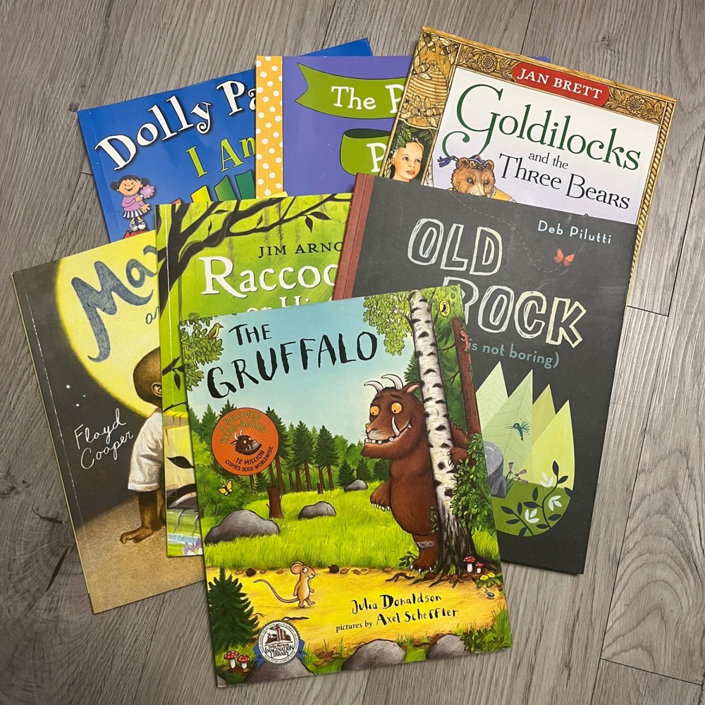 Dolly Parton Imagination Library Kids Book Lot The Gruffalo Goldilocks 7 Books